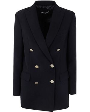 DR. HOPE Bott Double Breasted Coat - Blue