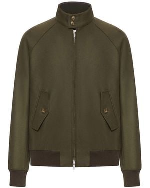 Baracuta Melton G9 Wool Jacket - Green