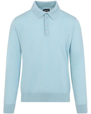 Giorgio Armani Wool Jumper - Blue