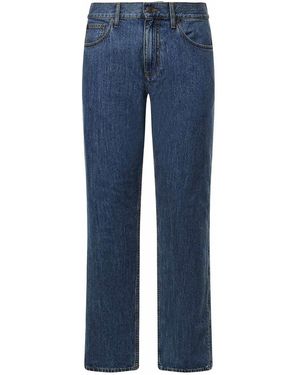 Burberry Vaqueros Rectos - Azul
