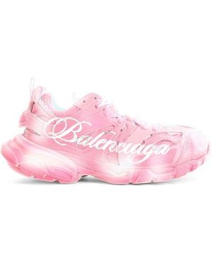 Balenciaga Track Sneakers - Pink