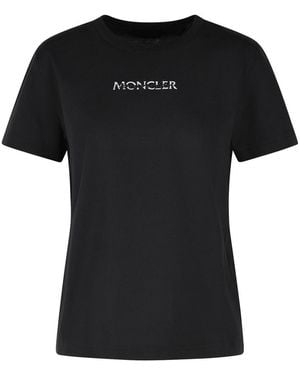 Moncler T-Shirt Nera - Nero