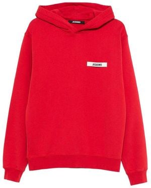 Jacquemus Bright Hoodie - Red