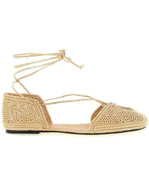 Odissi Lima Ballet Flats - Natural