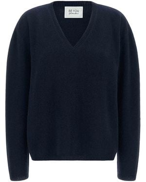 Be You V-Neck Sweater - Blue