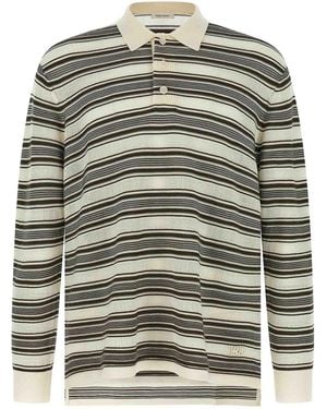 Wales Bonner Samuel Polo Shirt - Grey