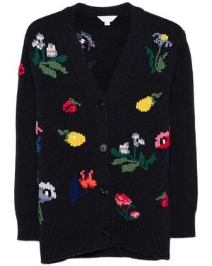 Malo Cashmere Cardigan - Black