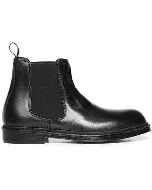 Giuliano Galiano Elite Leather Ankle Boot - Black