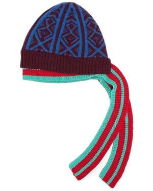 Dries Van Noten Teach Hat - Blue