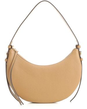 Tory Burch Romy Half Moon Bag - White