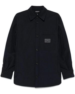 Emporio Armani Logo Shirt - Blue