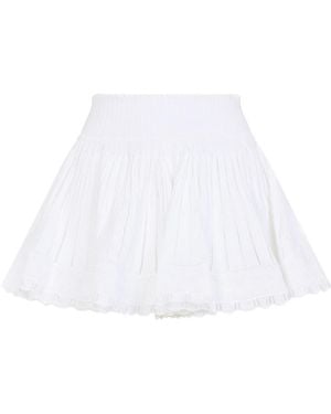 Alaïa Caroline Short - White