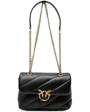Pinko Love Puff Mini Quilted Bag - Black