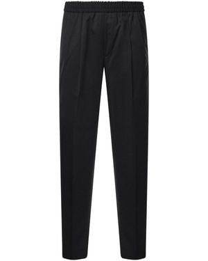 ZEGNA Wool-Blend Pants - Blue
