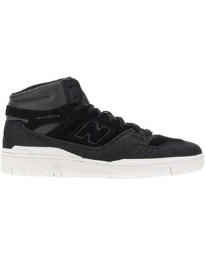 Junya Watanabe Leather Trainers - Black