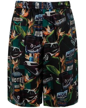 Givenchy Printed Bermuda Shorts - Multicolor