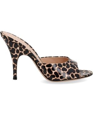 Gianvito Rossi Sofia Mule With Heel - Metallic