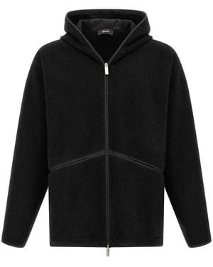 Laminar Soft Hooded Jacket - Black