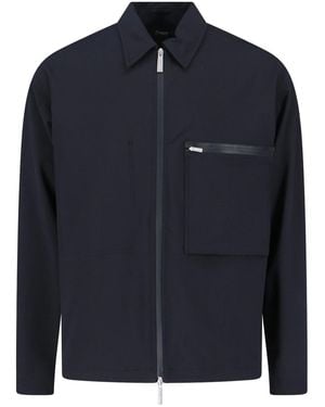Laminar Shirt Jacket - Blue
