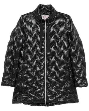 Herno Quilted Midi Down Jacket - Black