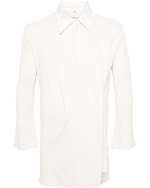 Courreges Twist Polo Dress - White