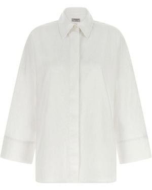 Alberto Biani Cotton Shirt - White