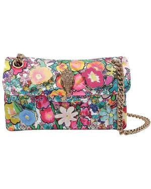 Kurt Geiger Kensington Flower Crossbody Bag - White