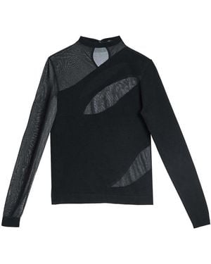 Just Cavalli See Through Shirt - Blue