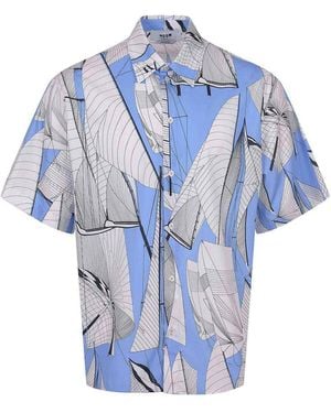 MSGM Msgm Shirt - Blue