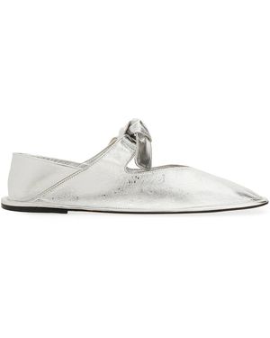 Hereu Llasada Flat Shoes - White