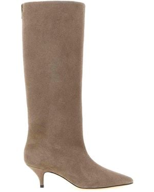 Fabiana Filippi High Suede Boots - Brown