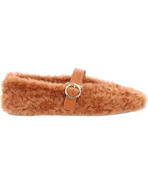 Ferragamo Ballerina Love Ornament - Brown