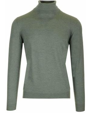 Mauro Ottaviani Wool Turtleneck Wish - Green