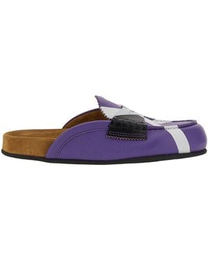COLLEGE Mules - Purple