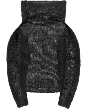 Issey Miyake Panini Top - Black