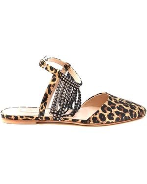 Polly Plume Sandals - White