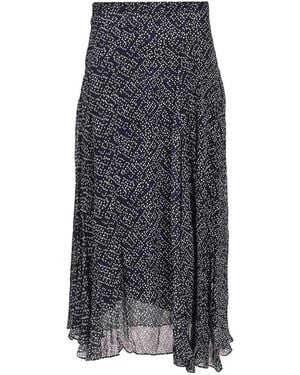 Isabel Marant Long Skirt Lycia - Grey