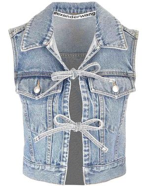 Alexander Wang Denim Vest - Blue