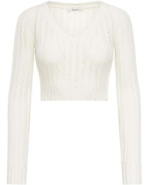Max Mara Top - Blanco