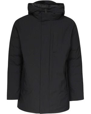 Save The Duck Sesle Parka With Hood - Black