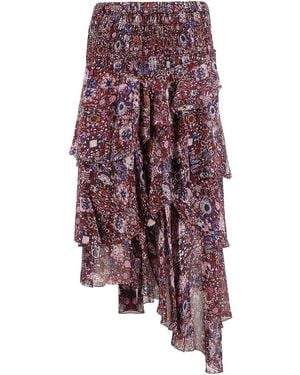 Isabel Marant Brigitte Skirt - Purple