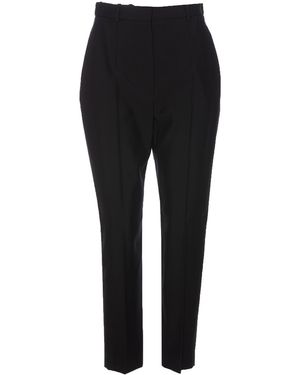 McQueen Trousers With Pockets - Black