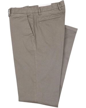 Brooksfield Pantaloni Chino Tinto Capo - Grey