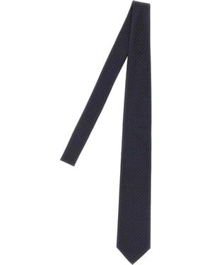 Brioni Silk Tie - Black