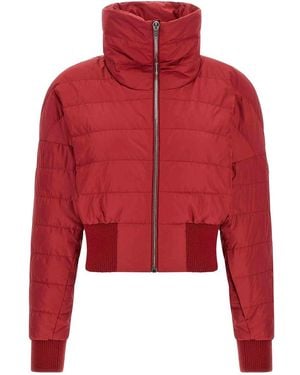 Rick Owens Moncler + Down Jacket - Red