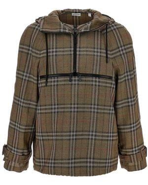 Burberry Camicia Multistrato - Verde