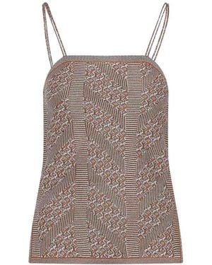 Valentino Tank Top - Brown
