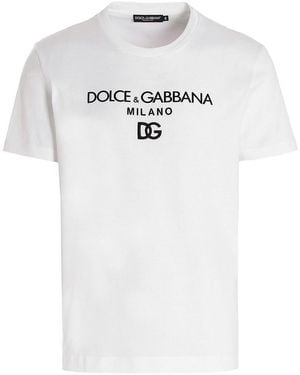 Dolce & Gabbana Logo T-Shirt - White