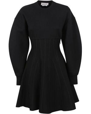 McQueen Mini Dresses - Black
