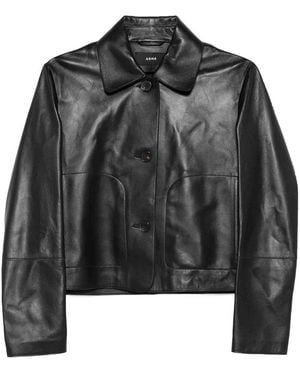 Arma Emy Leather Jacket - Black